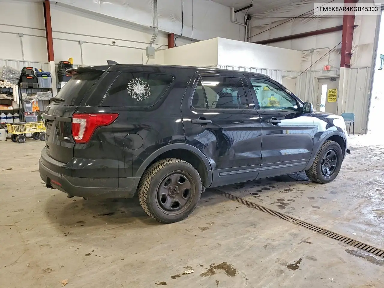 1FM5K8AR4KGB45303 2019 Ford Explorer Police Interceptor