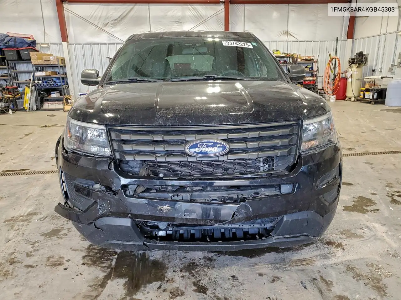 1FM5K8AR4KGB45303 2019 Ford Explorer Police Interceptor