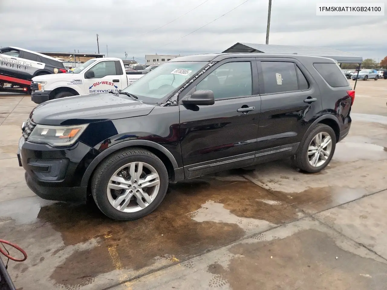 1FM5K8AT1KGB24100 2019 Ford Explorer Police Interceptor