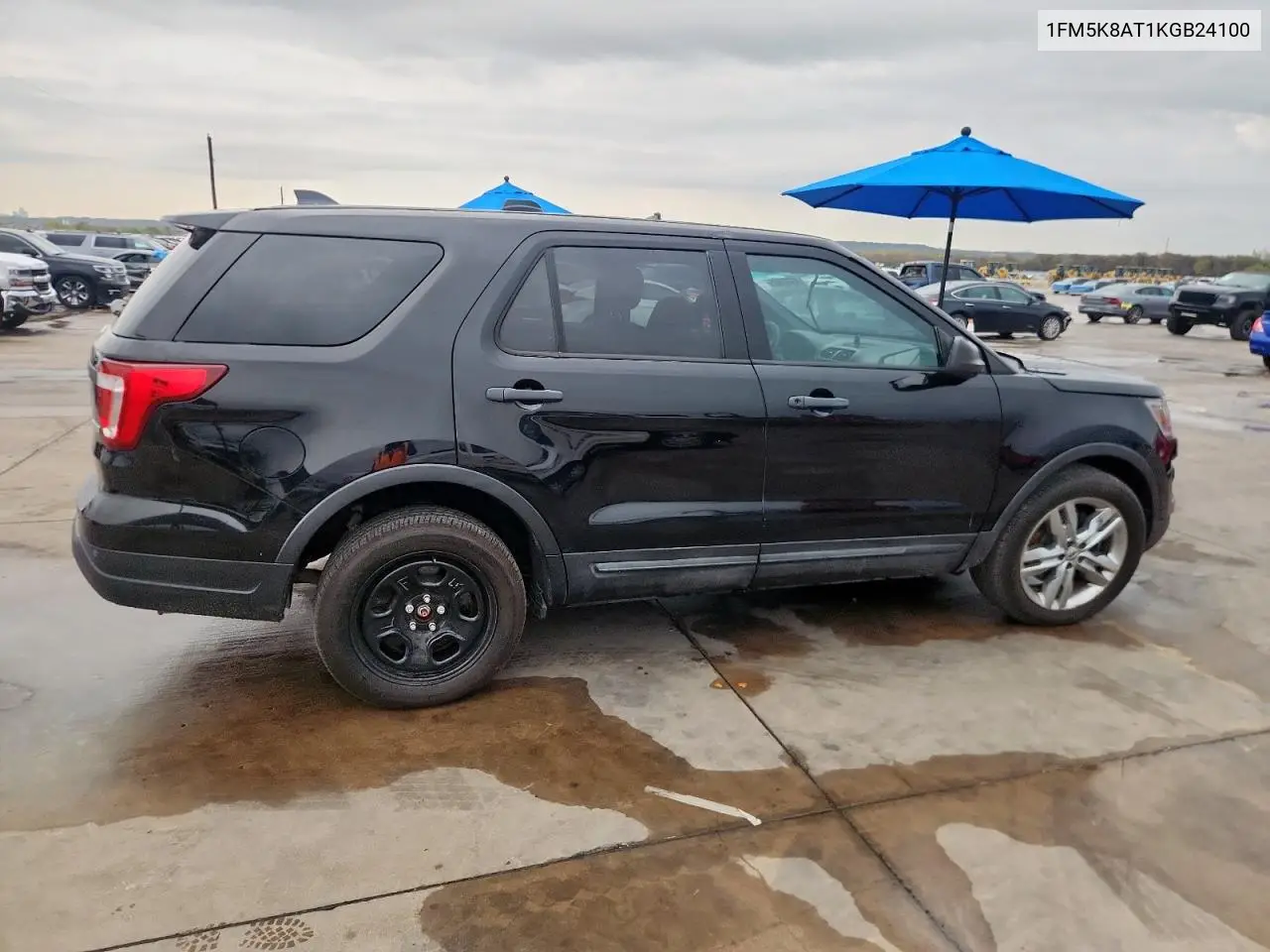 1FM5K8AT1KGB24100 2019 Ford Explorer Police Interceptor