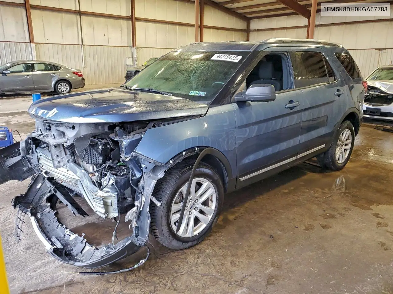 1FM5K8DH0KGA67783 2019 Ford Explorer Xlt