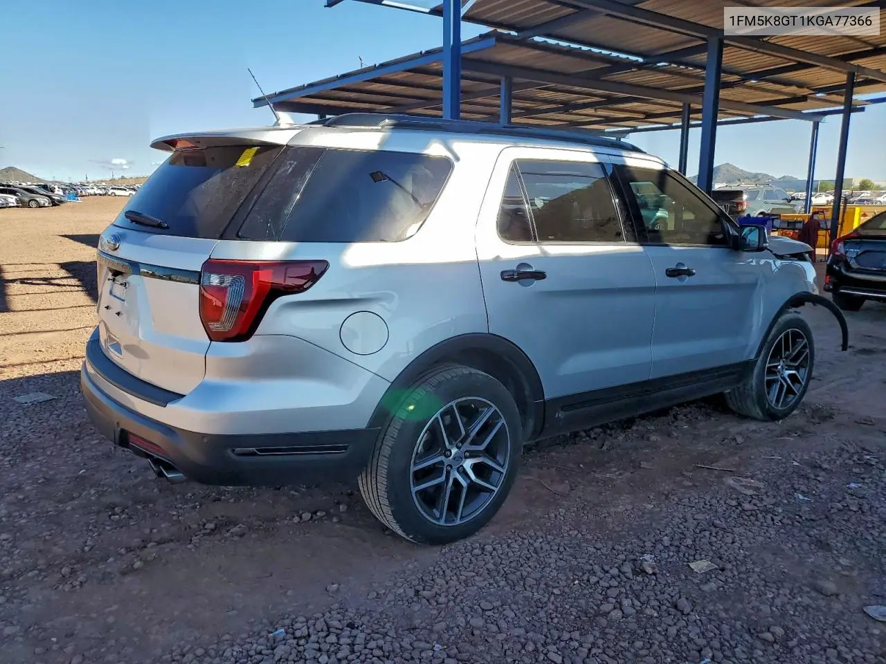 1FM5K8GT1KGA77366 2019 Ford Explorer Sport