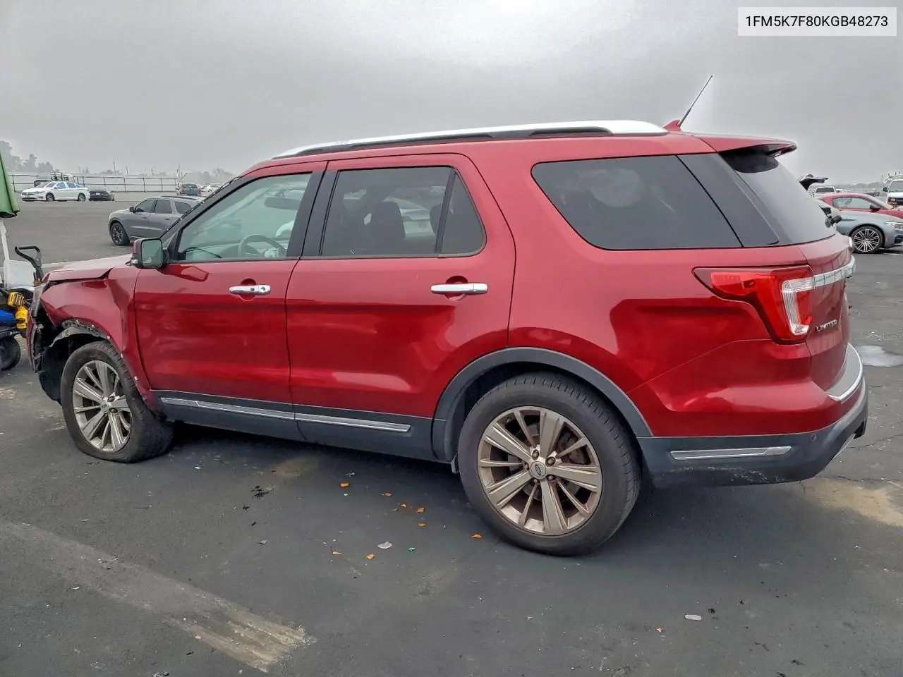 1FM5K7F80KGB48273 2019 Ford Explorer Limited