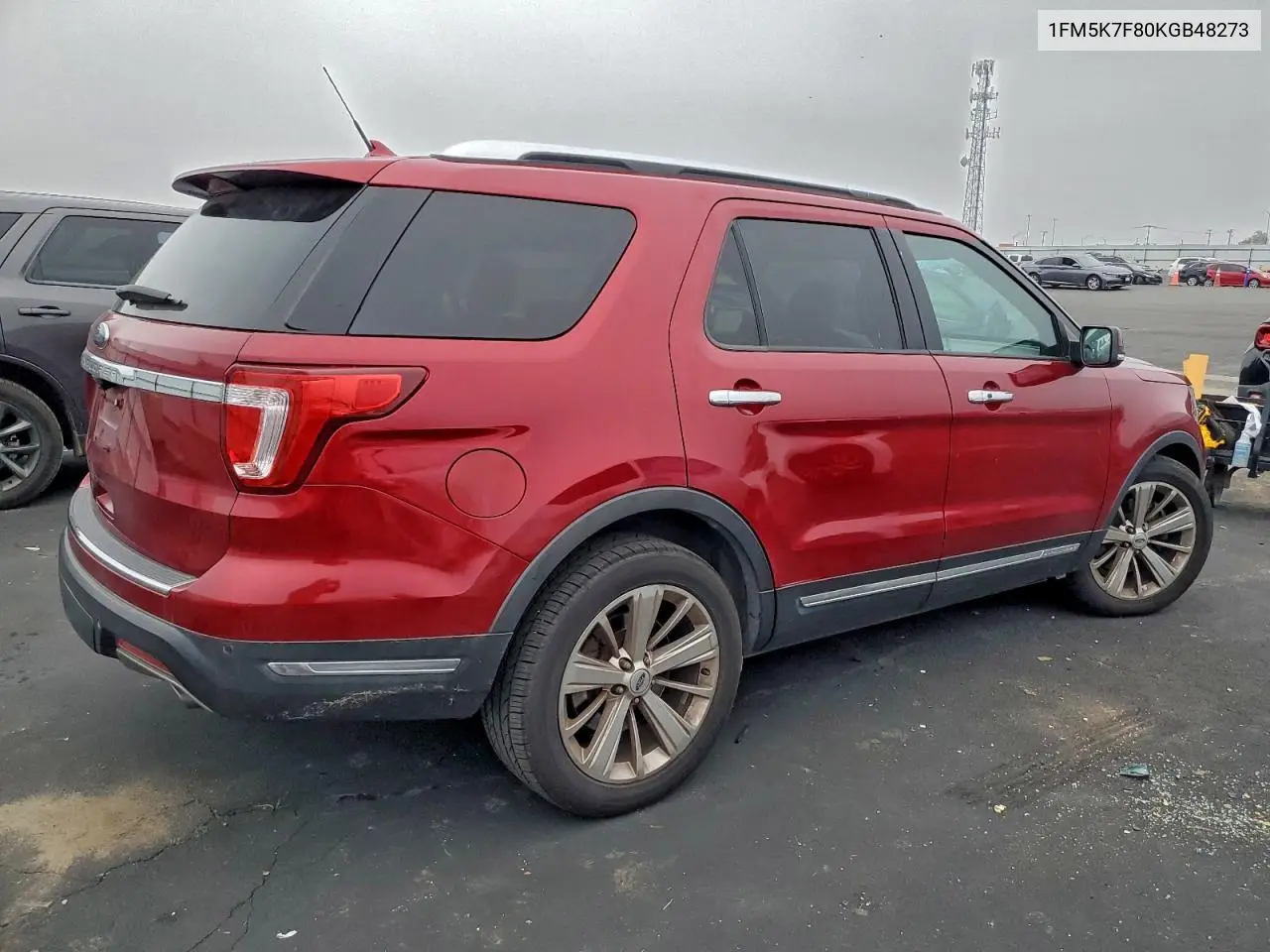 1FM5K7F80KGB48273 2019 Ford Explorer Limited