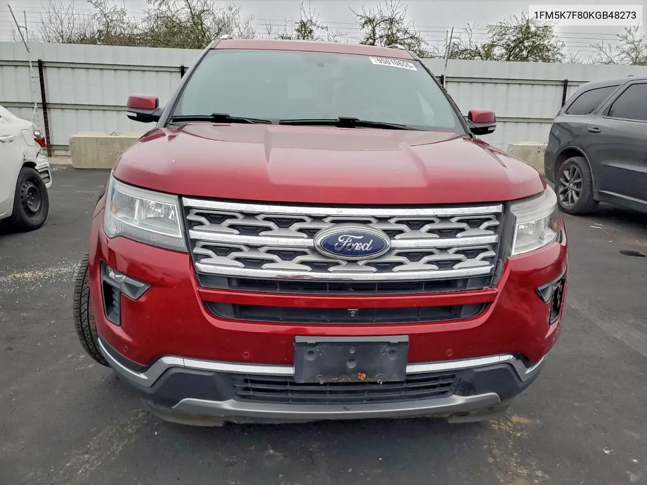 1FM5K7F80KGB48273 2019 Ford Explorer Limited