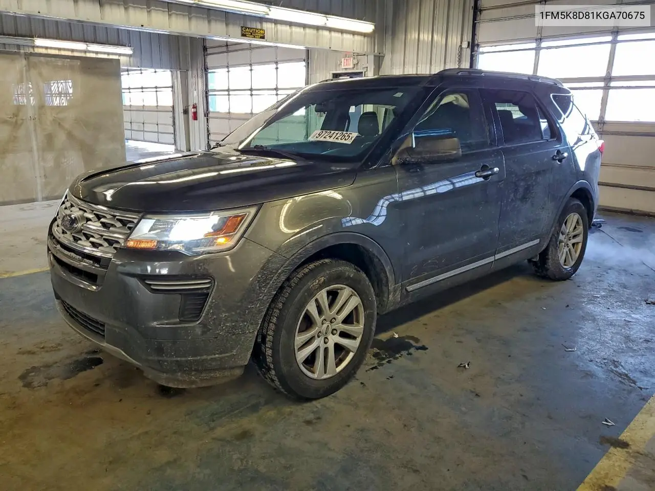 1FM5K8D81KGA70675 2019 Ford Explorer Xlt