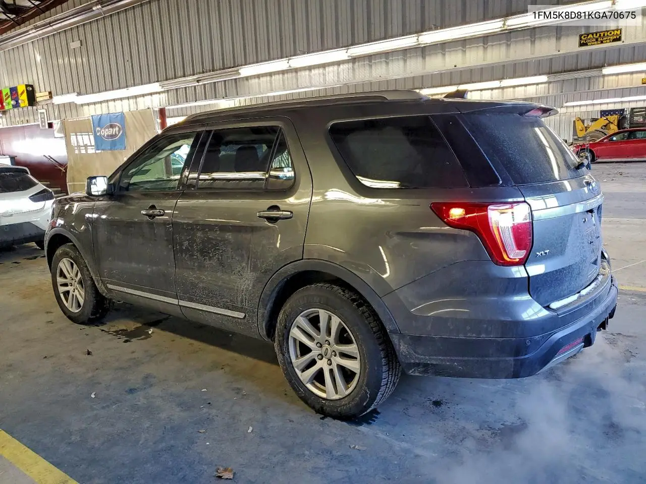1FM5K8D81KGA70675 2019 Ford Explorer Xlt