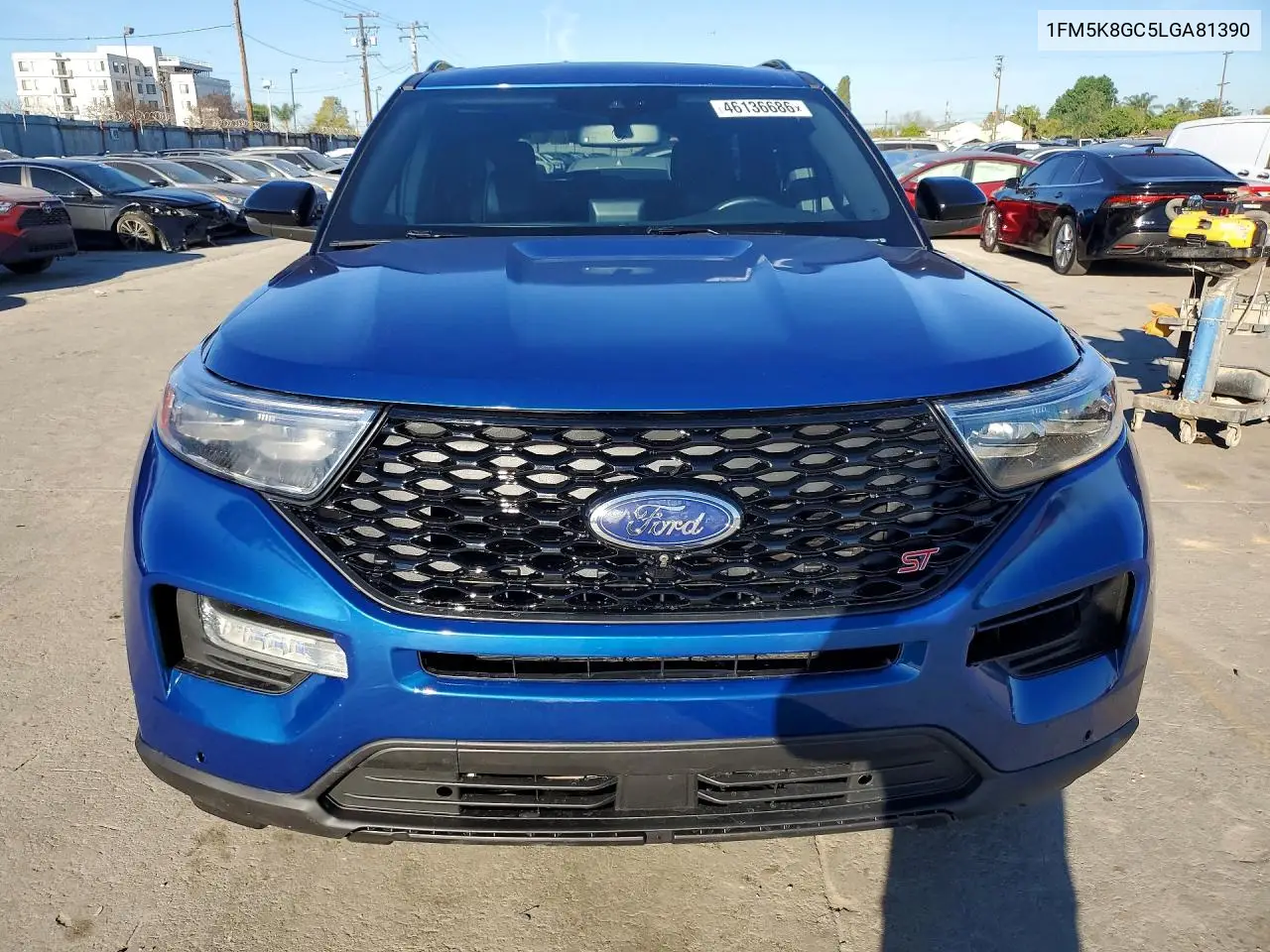 1FM5K8GC5LGA81390 2020 Ford Explorer St
