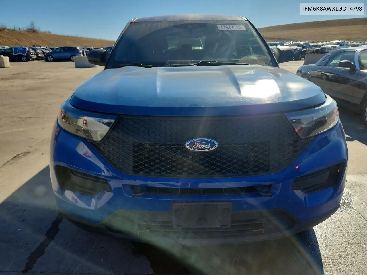 1FM5K8AWXLGC14793 2020 Ford Explorer Police Interceptor