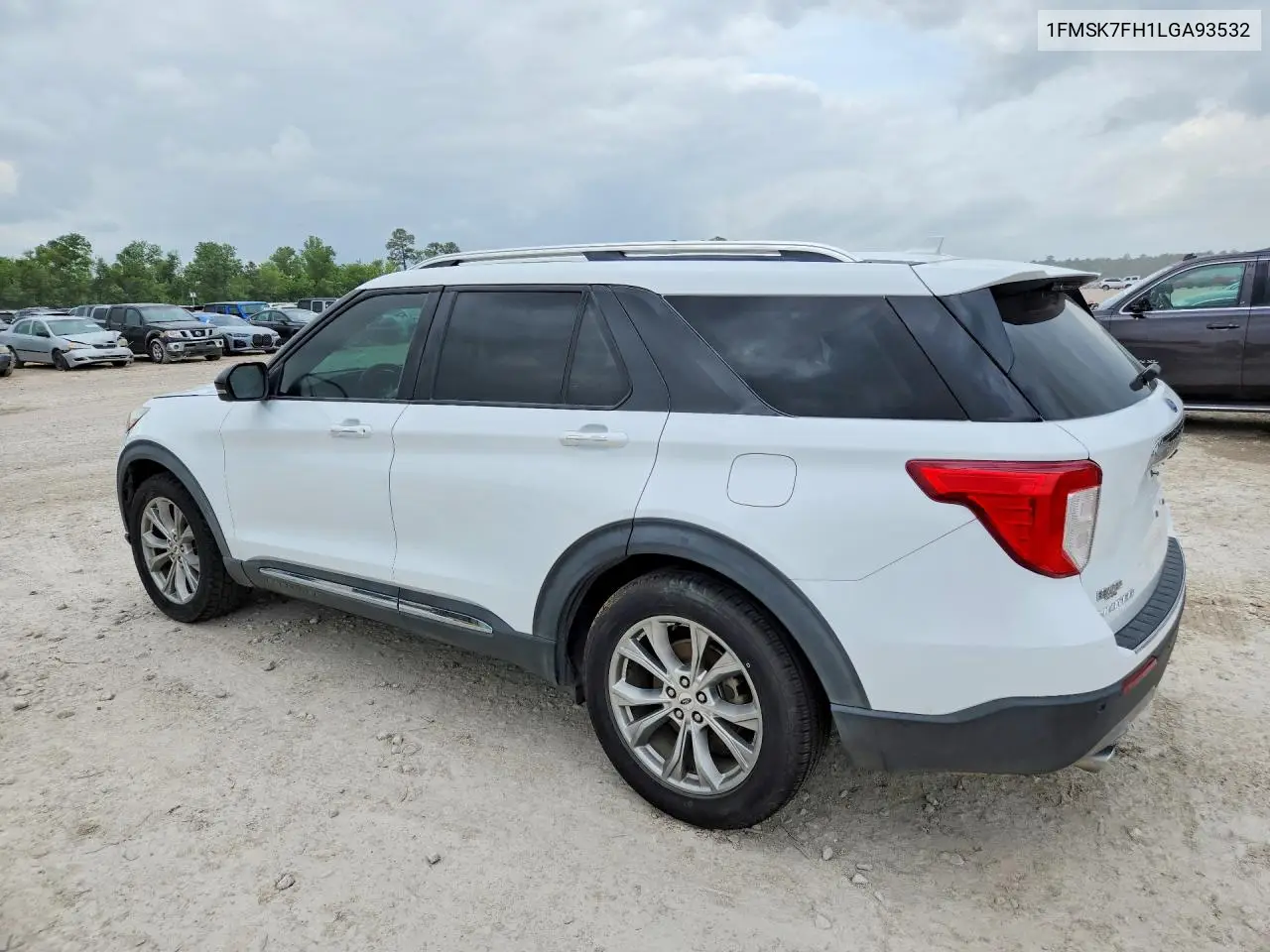 1FMSK7FH1LGA93532 2020 Ford Explorer Limited