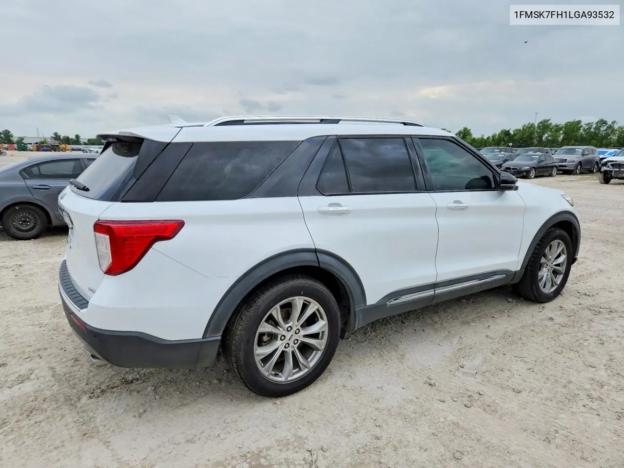 1FMSK7FH1LGA93532 2020 Ford Explorer Limited