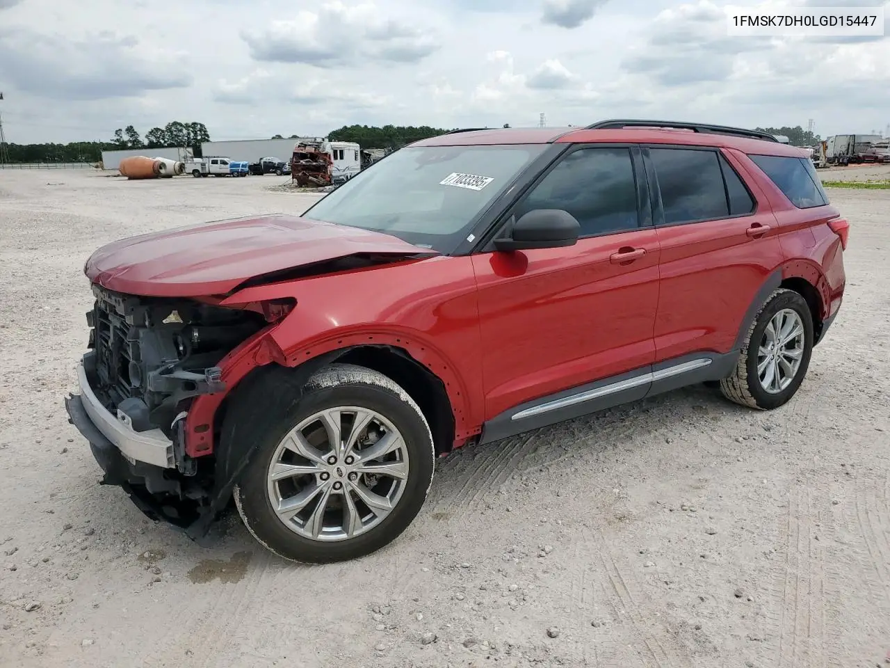 1FMSK7DH0LGD15447 2020 Ford Explorer Xlt