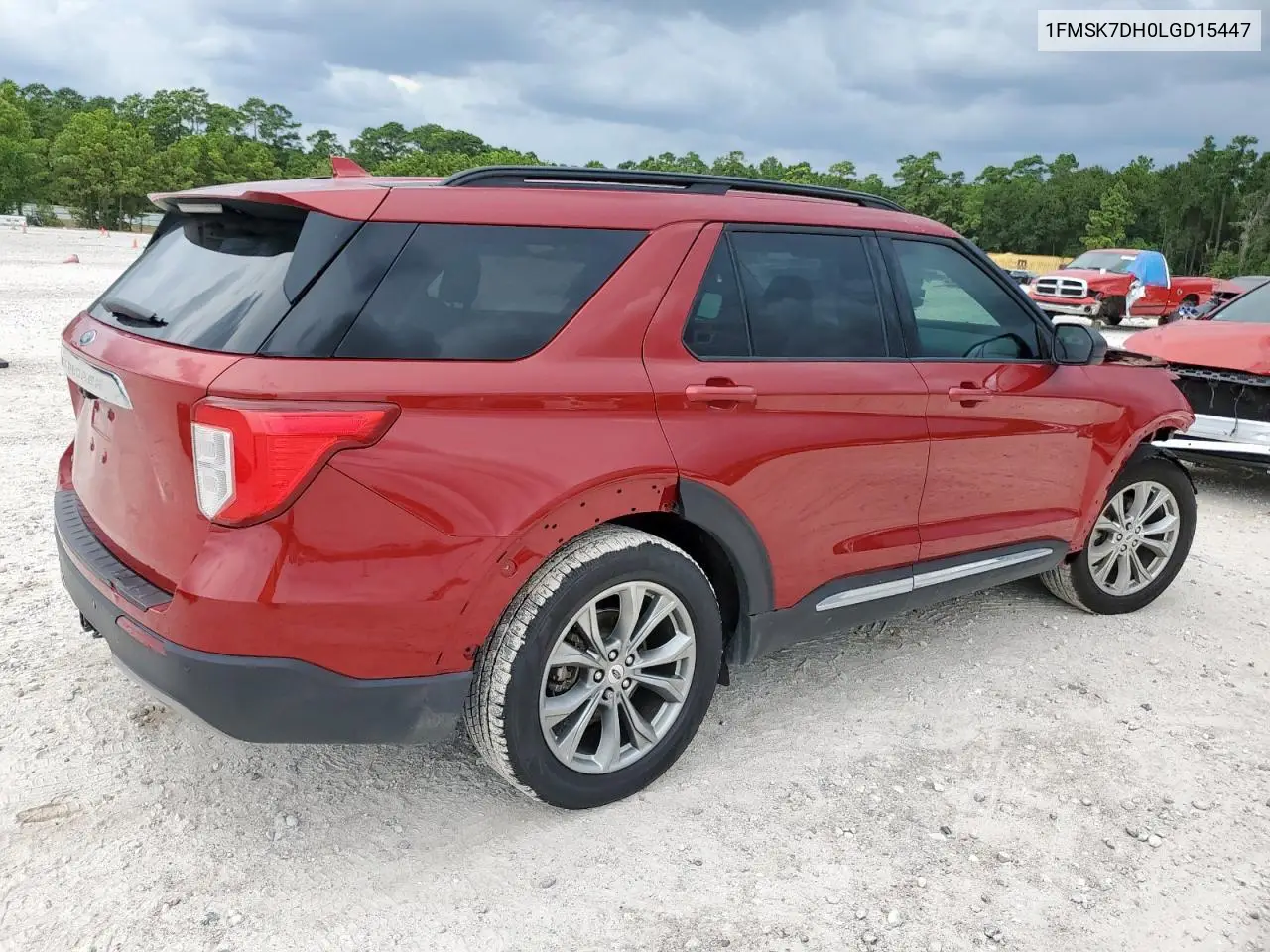 1FMSK7DH0LGD15447 2020 Ford Explorer Xlt