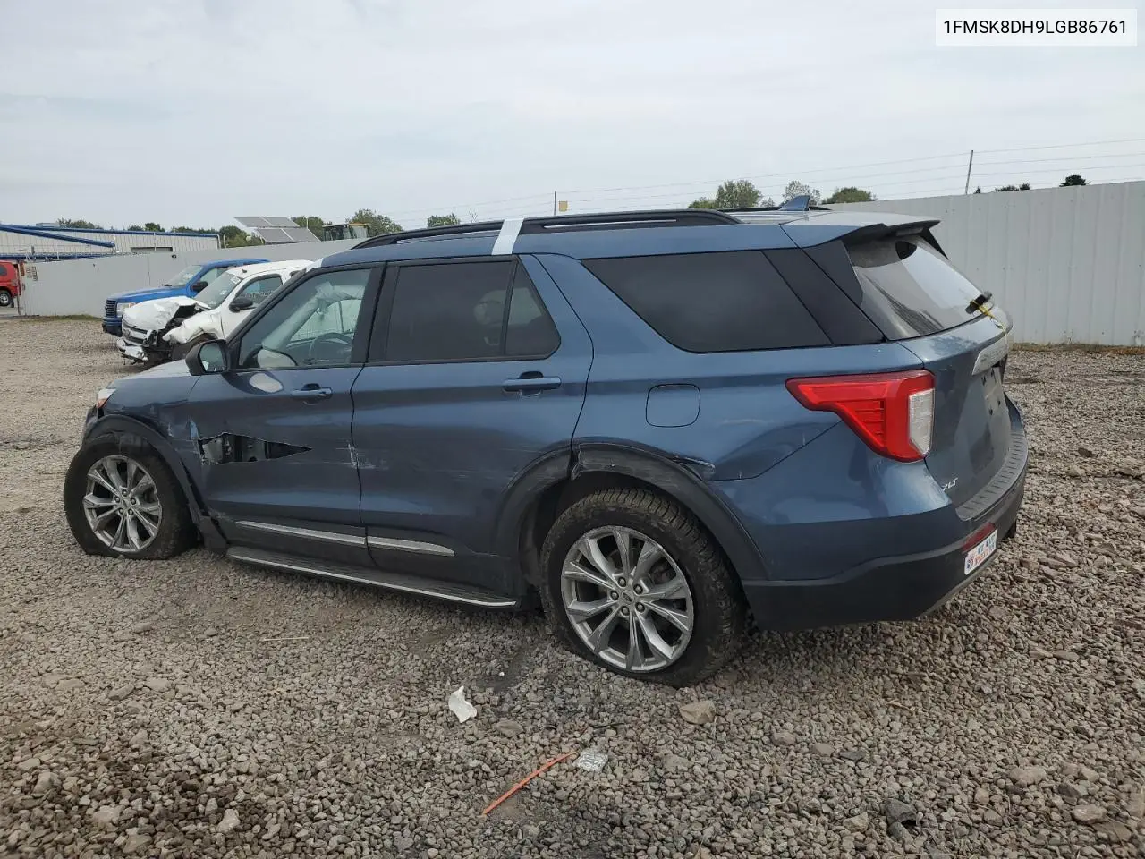 1FMSK8DH9LGB86761 2020 Ford Explorer Xlt