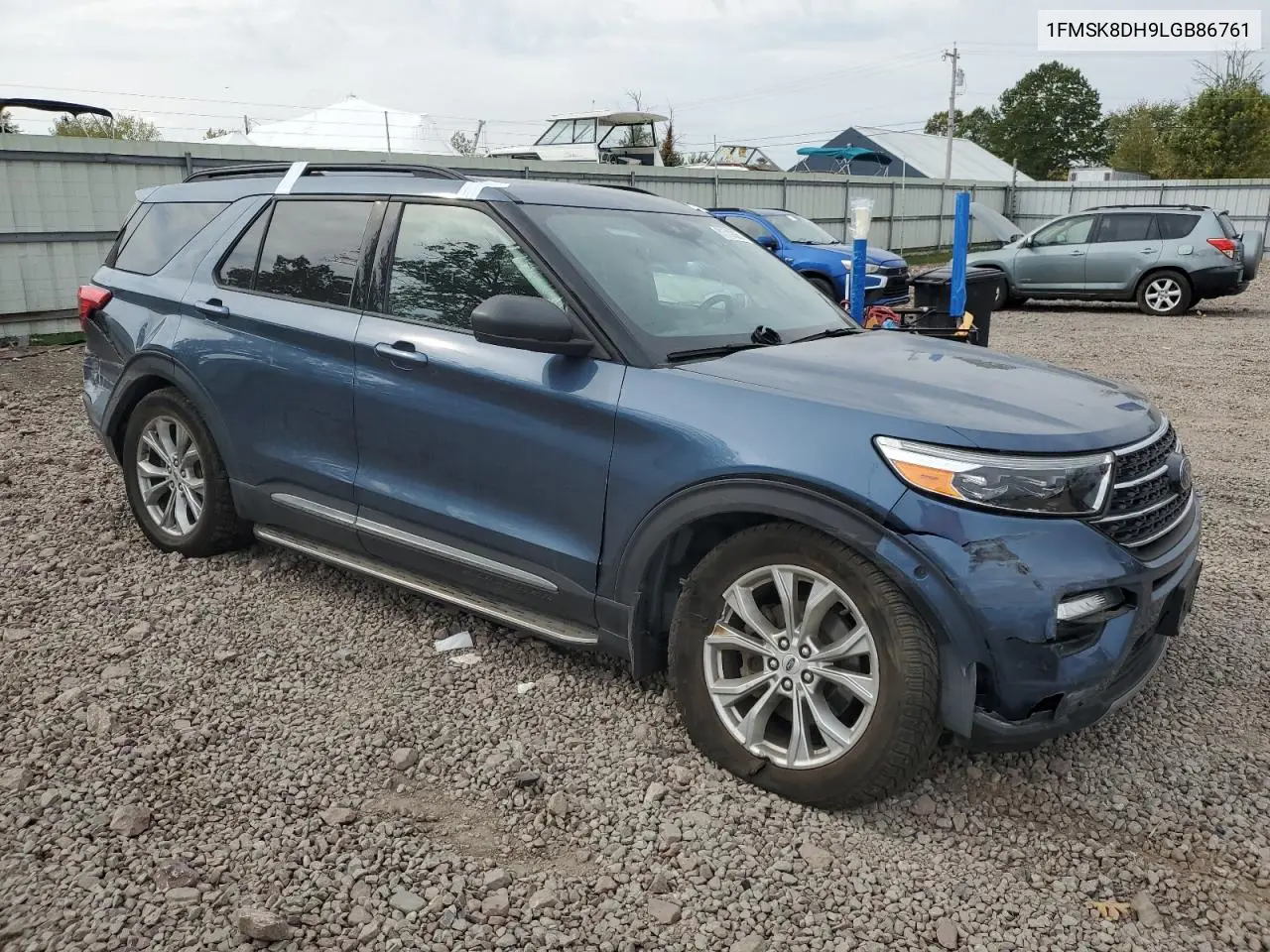 1FMSK8DH9LGB86761 2020 Ford Explorer Xlt