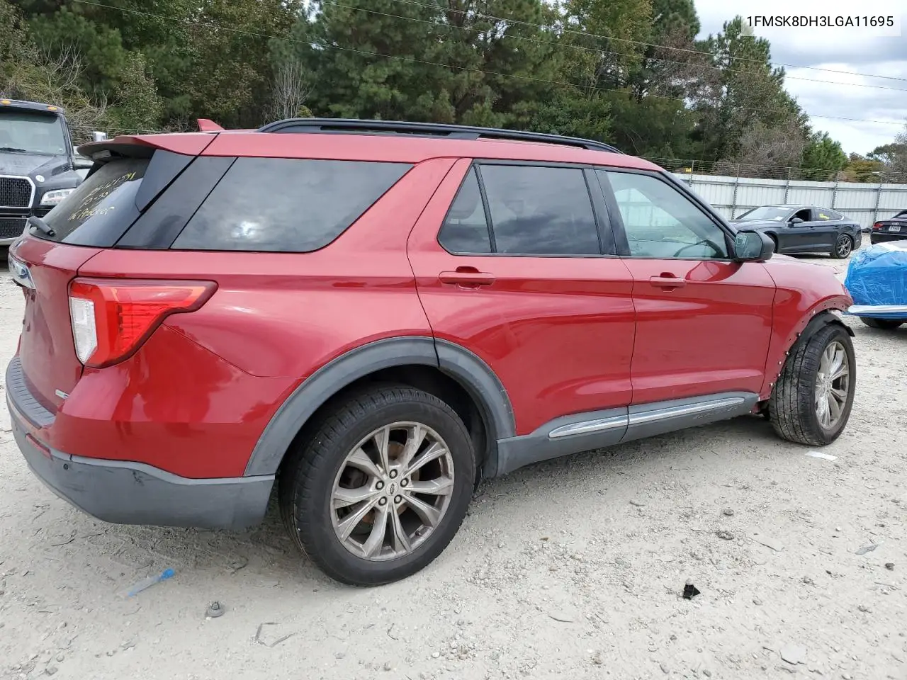 1FMSK8DH3LGA11695 2020 Ford Explorer Xlt