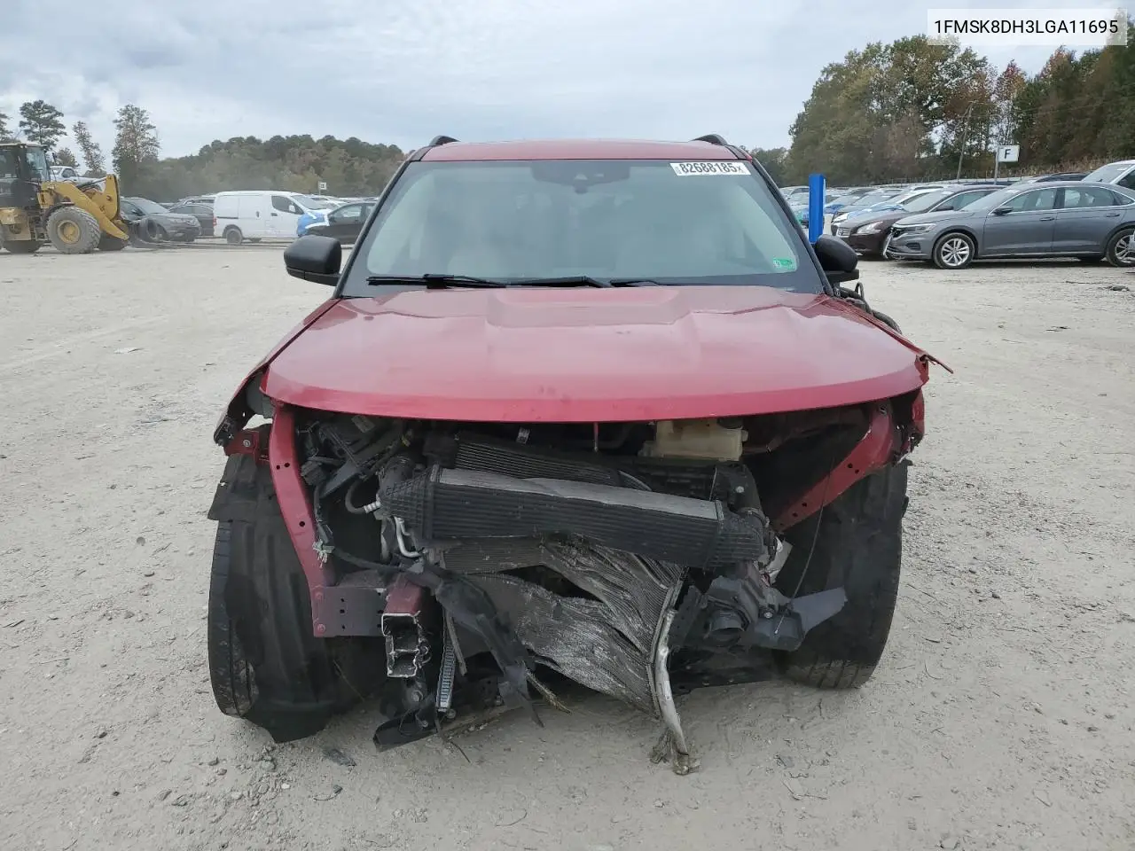 1FMSK8DH3LGA11695 2020 Ford Explorer Xlt