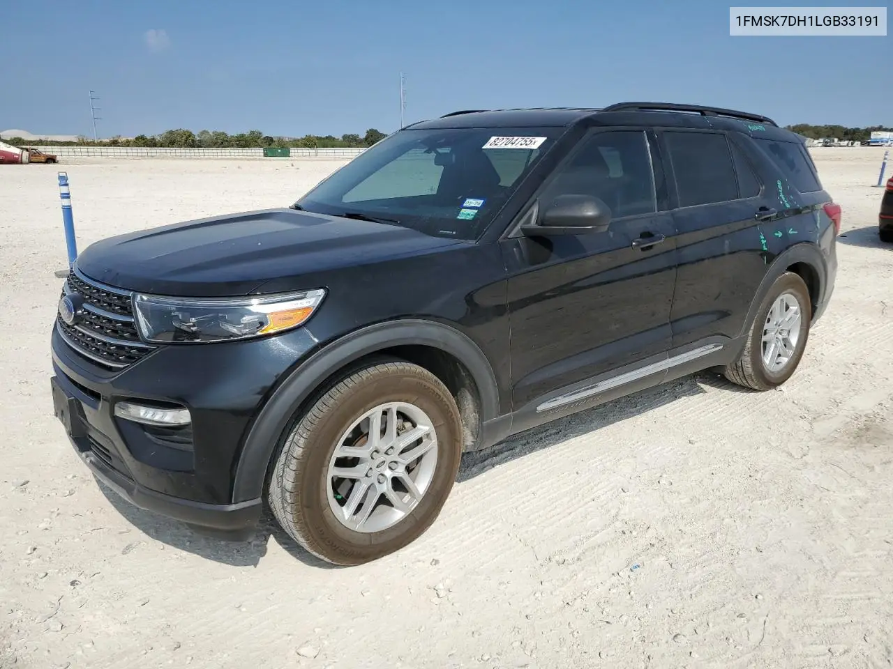 1FMSK7DH1LGB33191 2020 Ford Explorer Xlt
