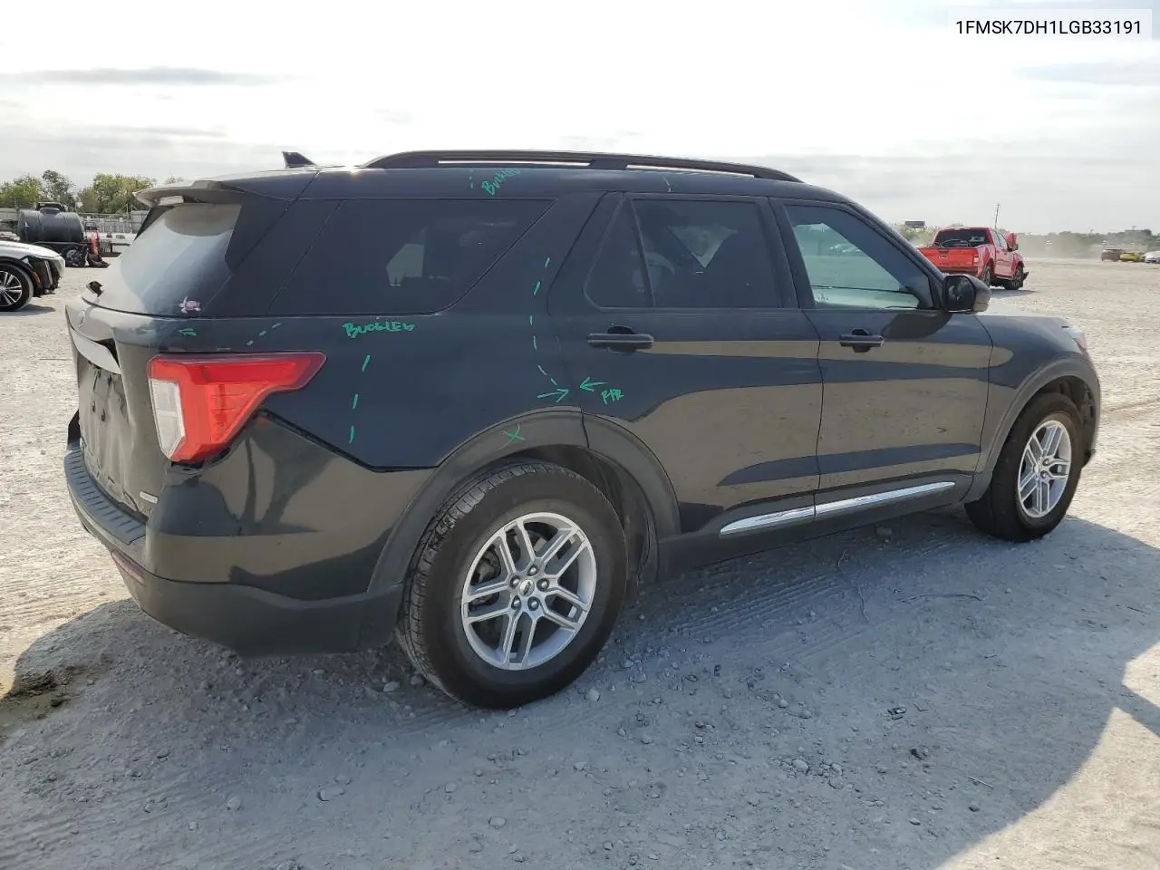 1FMSK7DH1LGB33191 2020 Ford Explorer Xlt