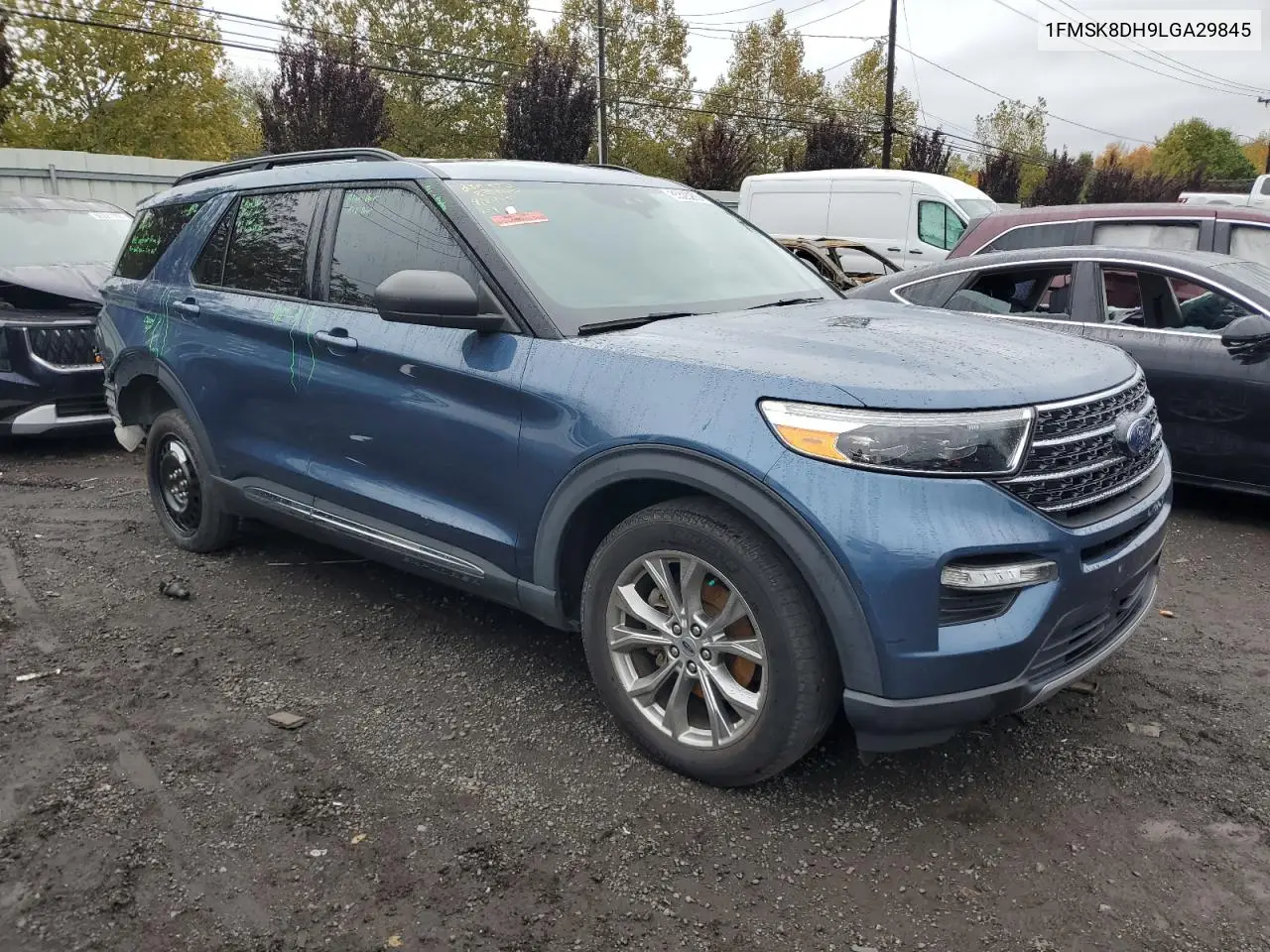 1FMSK8DH9LGA29845 2020 Ford Explorer Xlt