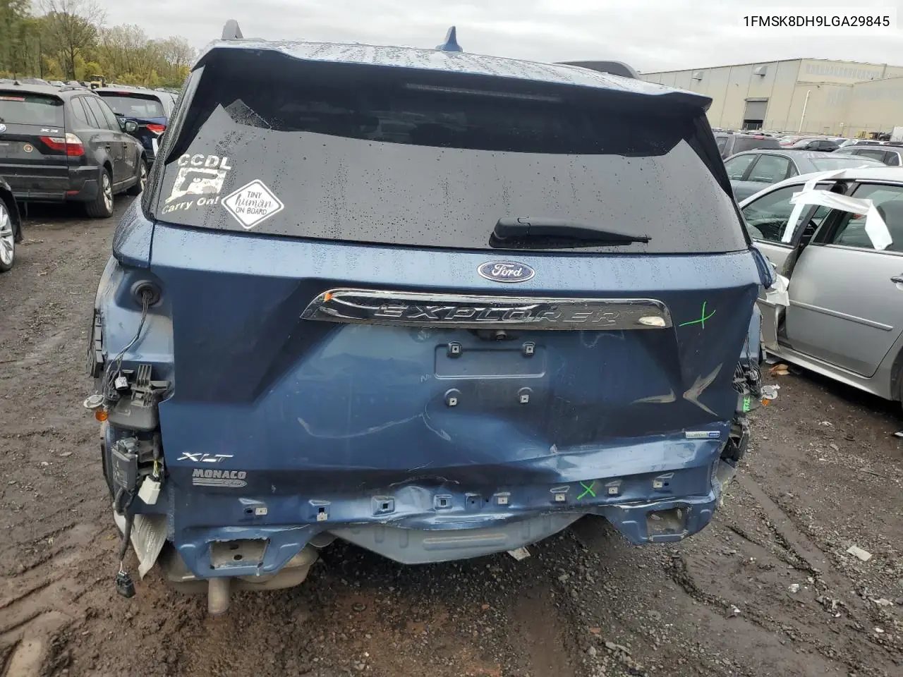 1FMSK8DH9LGA29845 2020 Ford Explorer Xlt