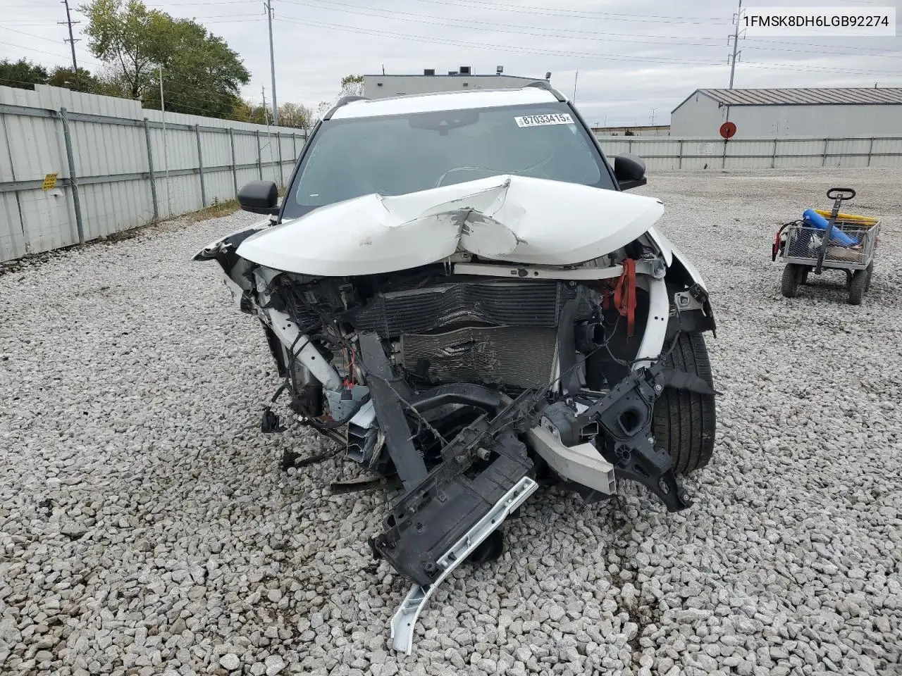 1FMSK8DH6LGB92274 2020 Ford Explorer Xlt