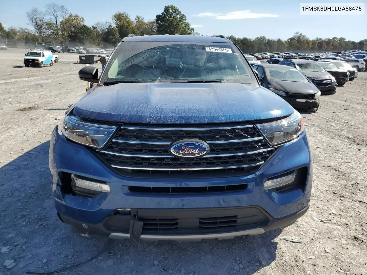 1FMSK8DH0LGA88475 2020 Ford Explorer Xlt