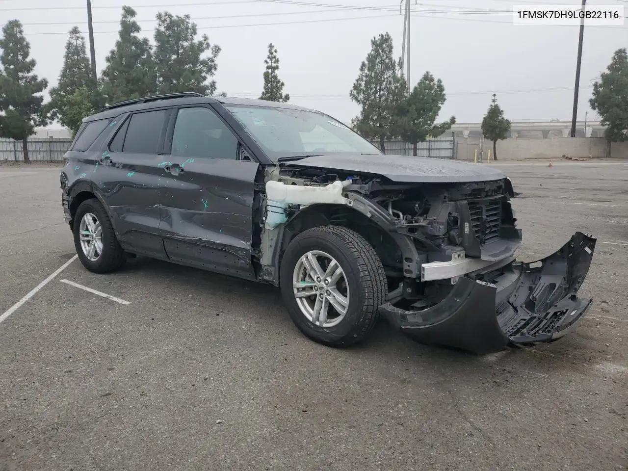 1FMSK7DH9LGB22116 2020 Ford Explorer Xlt