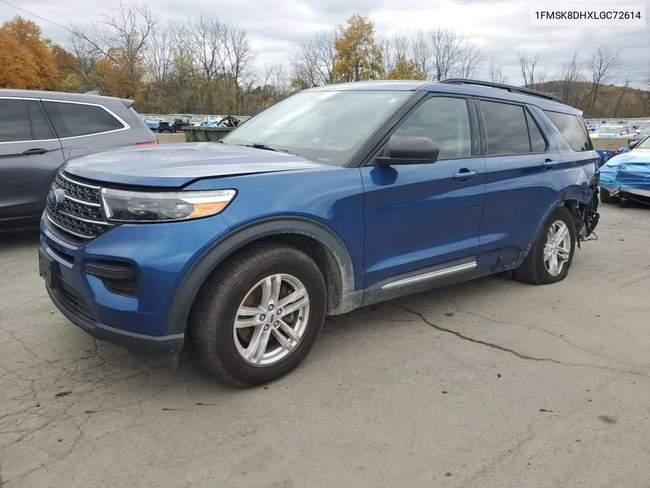 1FMSK8DHXLGC72614 2020 Ford Explorer Xlt