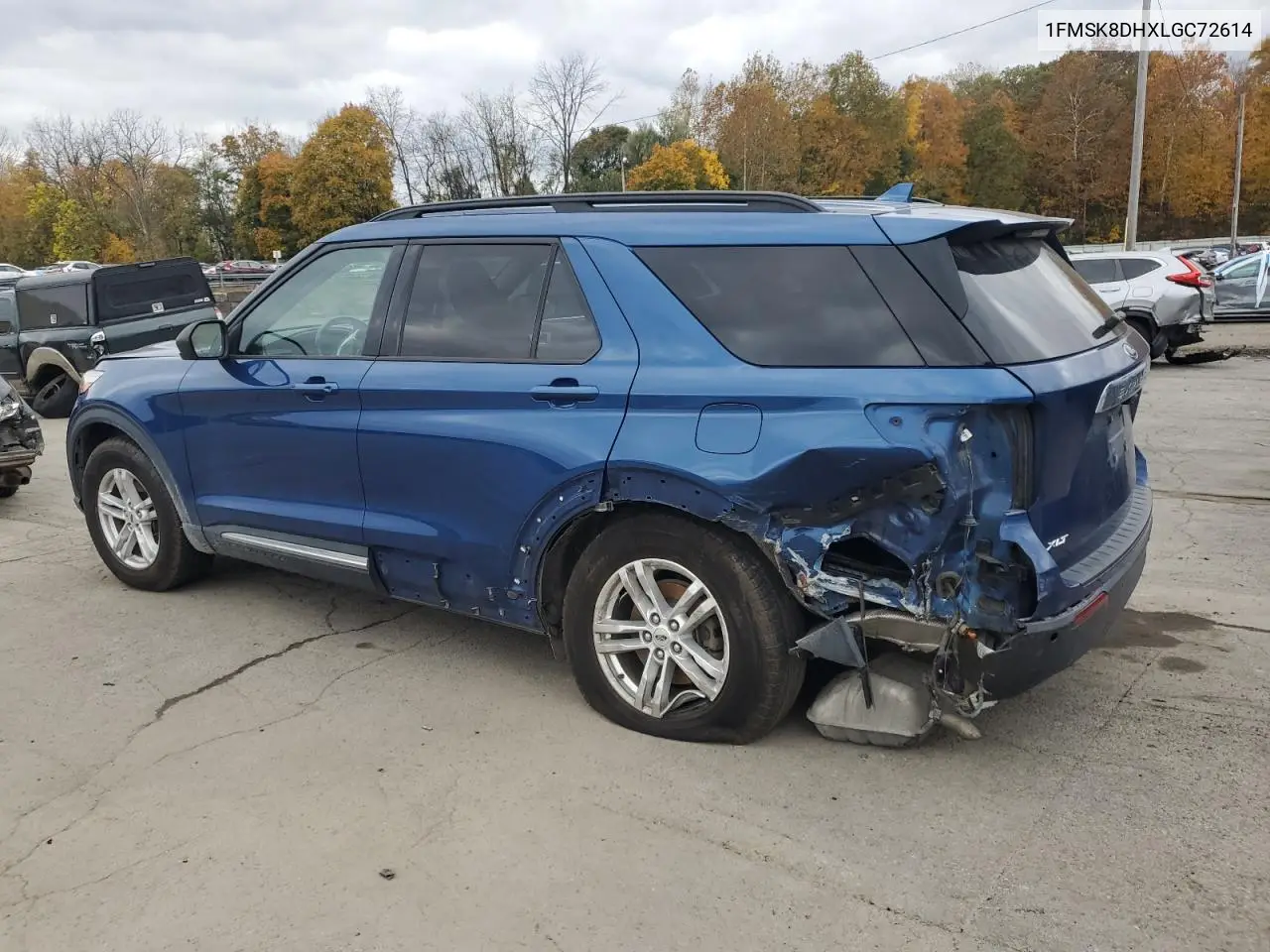 1FMSK8DHXLGC72614 2020 Ford Explorer Xlt