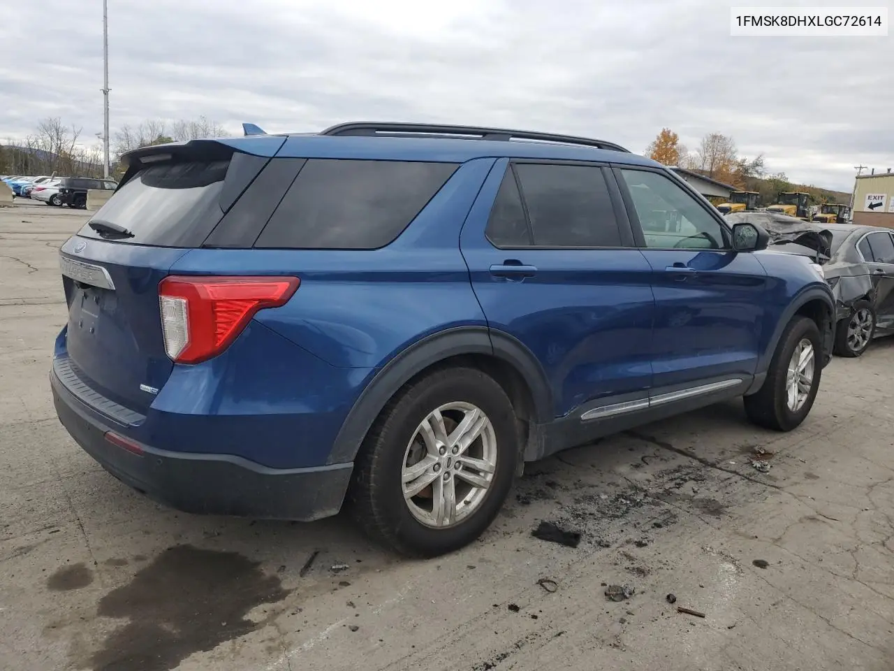 1FMSK8DHXLGC72614 2020 Ford Explorer Xlt
