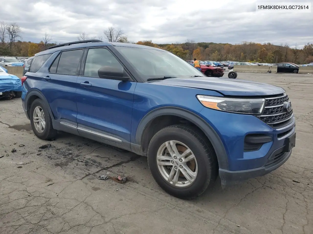 1FMSK8DHXLGC72614 2020 Ford Explorer Xlt