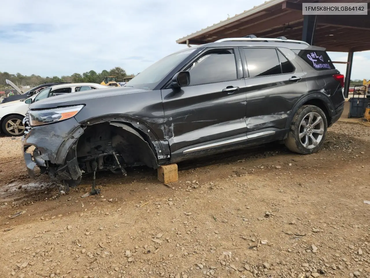 1FM5K8HC9LGB64142 2020 Ford Explorer Platinum