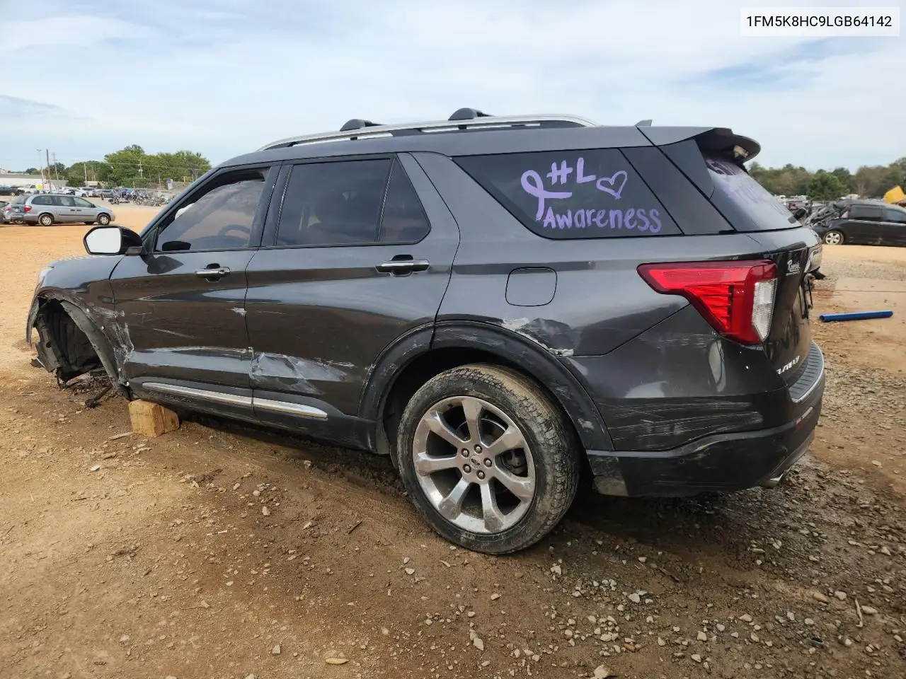 1FM5K8HC9LGB64142 2020 Ford Explorer Platinum