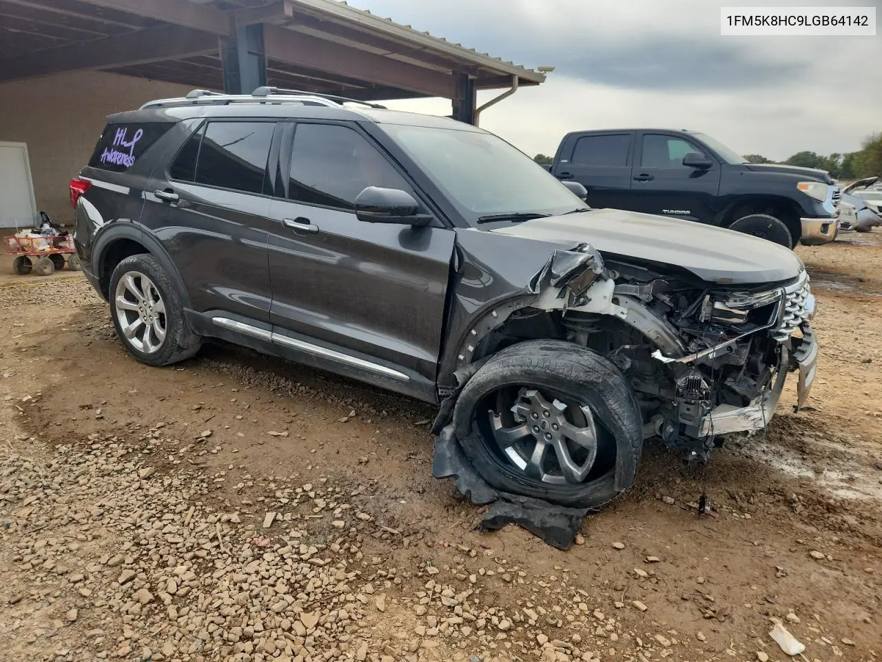 1FM5K8HC9LGB64142 2020 Ford Explorer Platinum