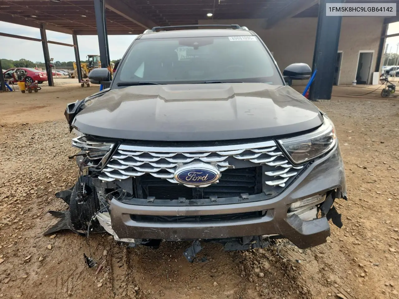 1FM5K8HC9LGB64142 2020 Ford Explorer Platinum