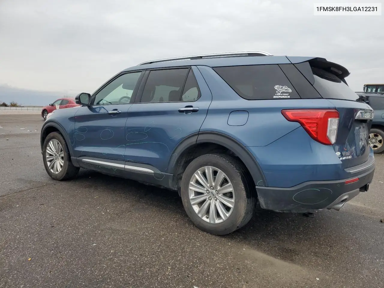 1FMSK8FH3LGA12231 2020 Ford Explorer Limited