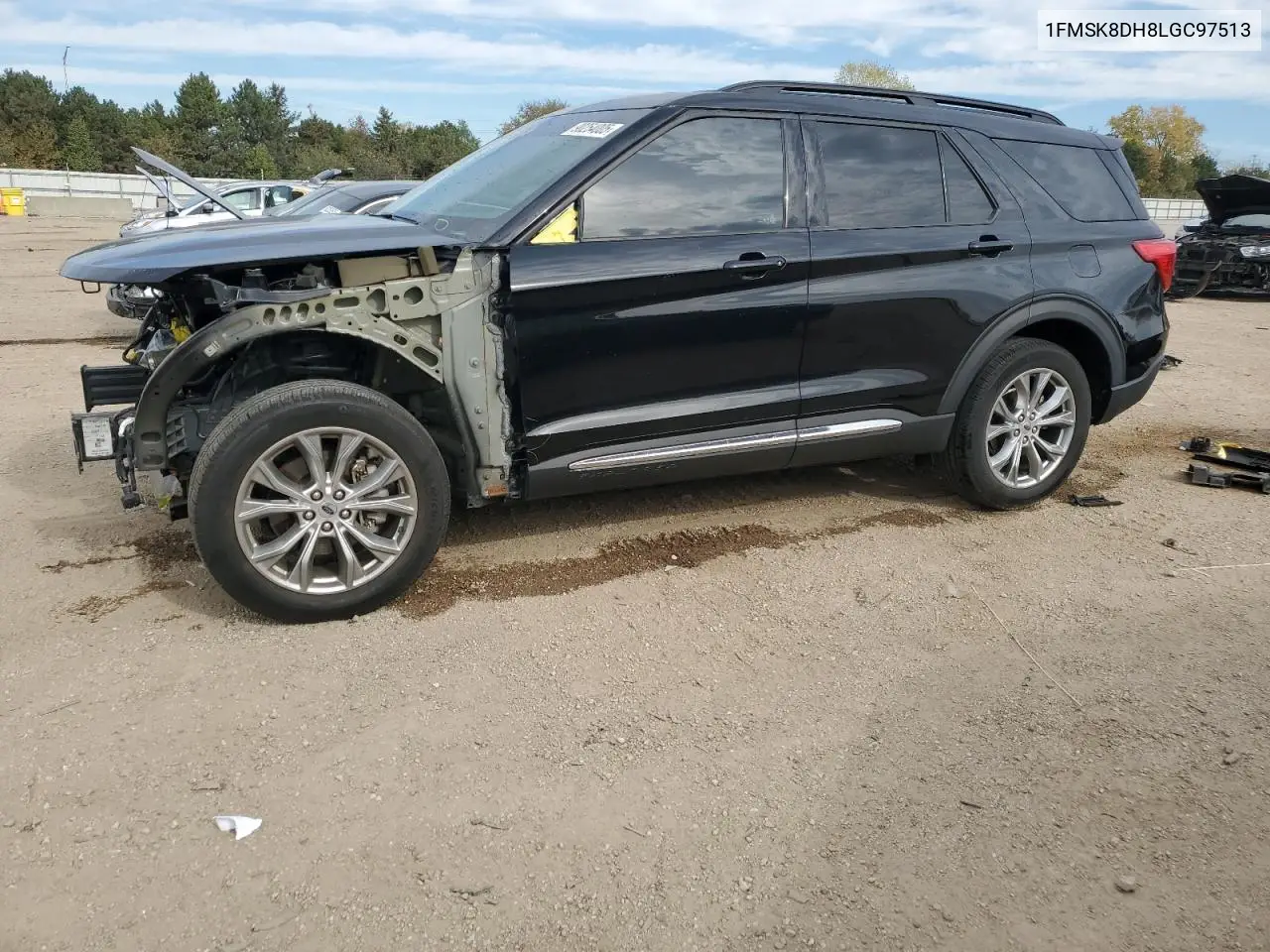 1FMSK8DH8LGC97513 2020 Ford Explorer Xlt