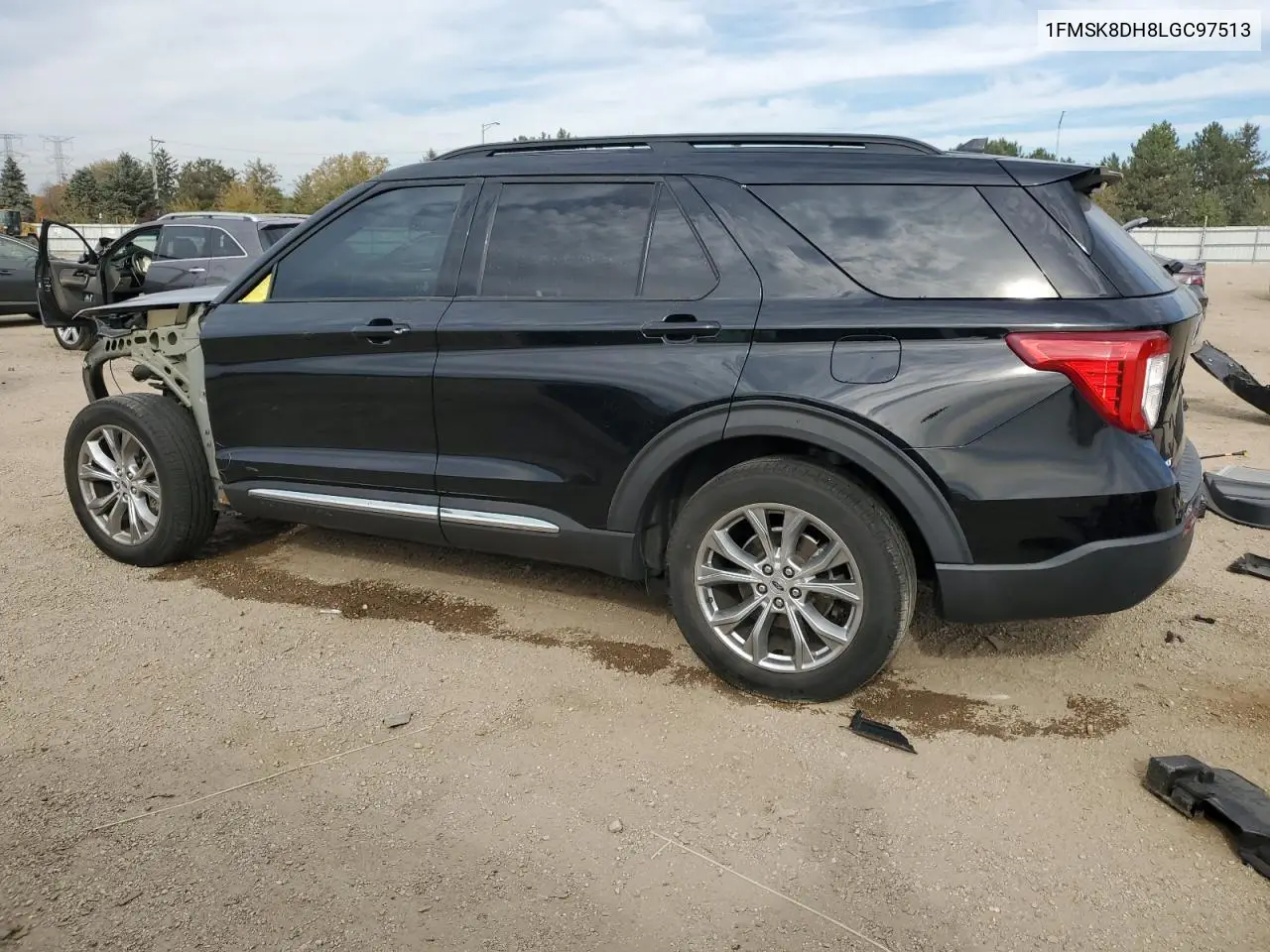 1FMSK8DH8LGC97513 2020 Ford Explorer Xlt