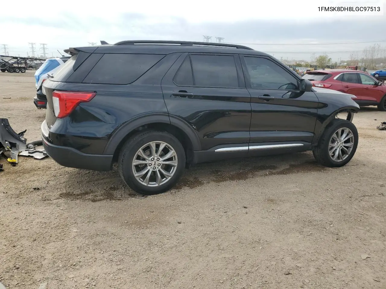 1FMSK8DH8LGC97513 2020 Ford Explorer Xlt