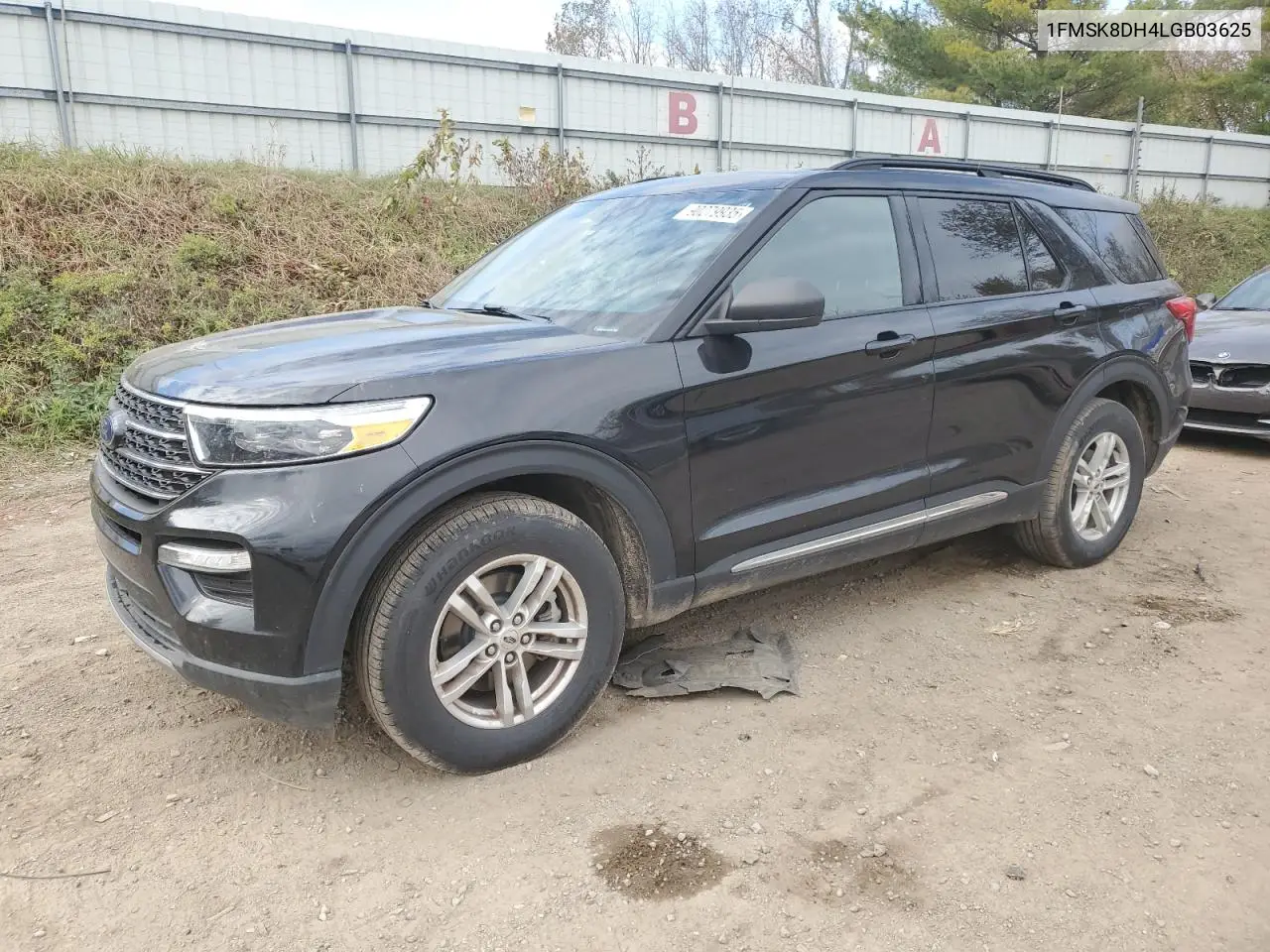 1FMSK8DH4LGB03625 2020 Ford Explorer Xlt