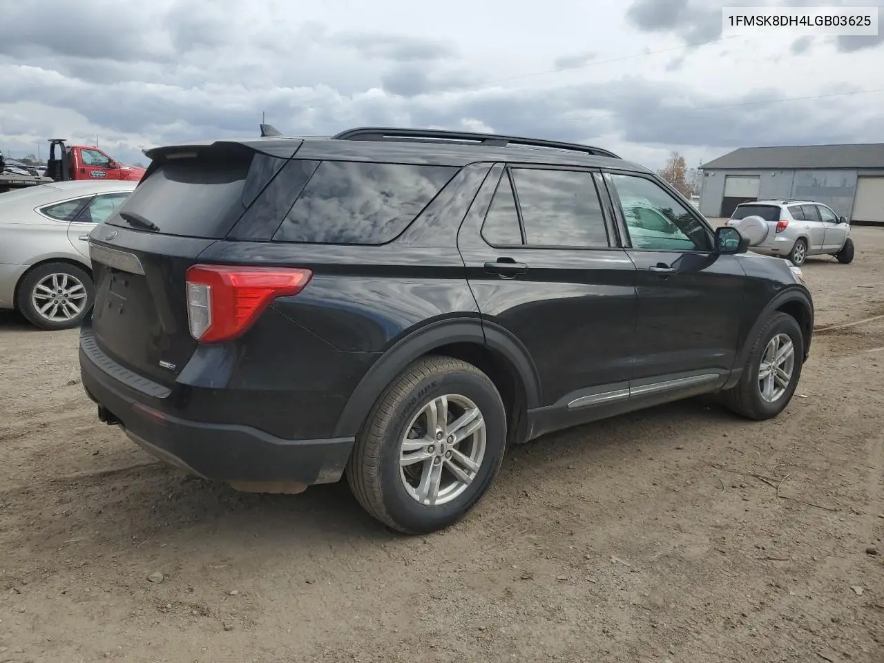 1FMSK8DH4LGB03625 2020 Ford Explorer Xlt