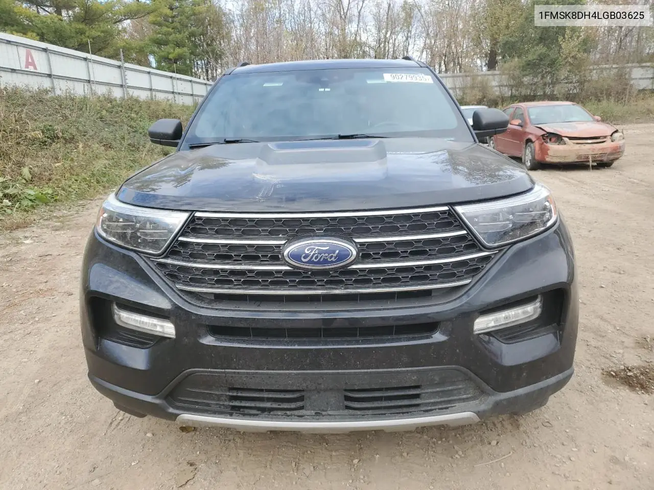1FMSK8DH4LGB03625 2020 Ford Explorer Xlt