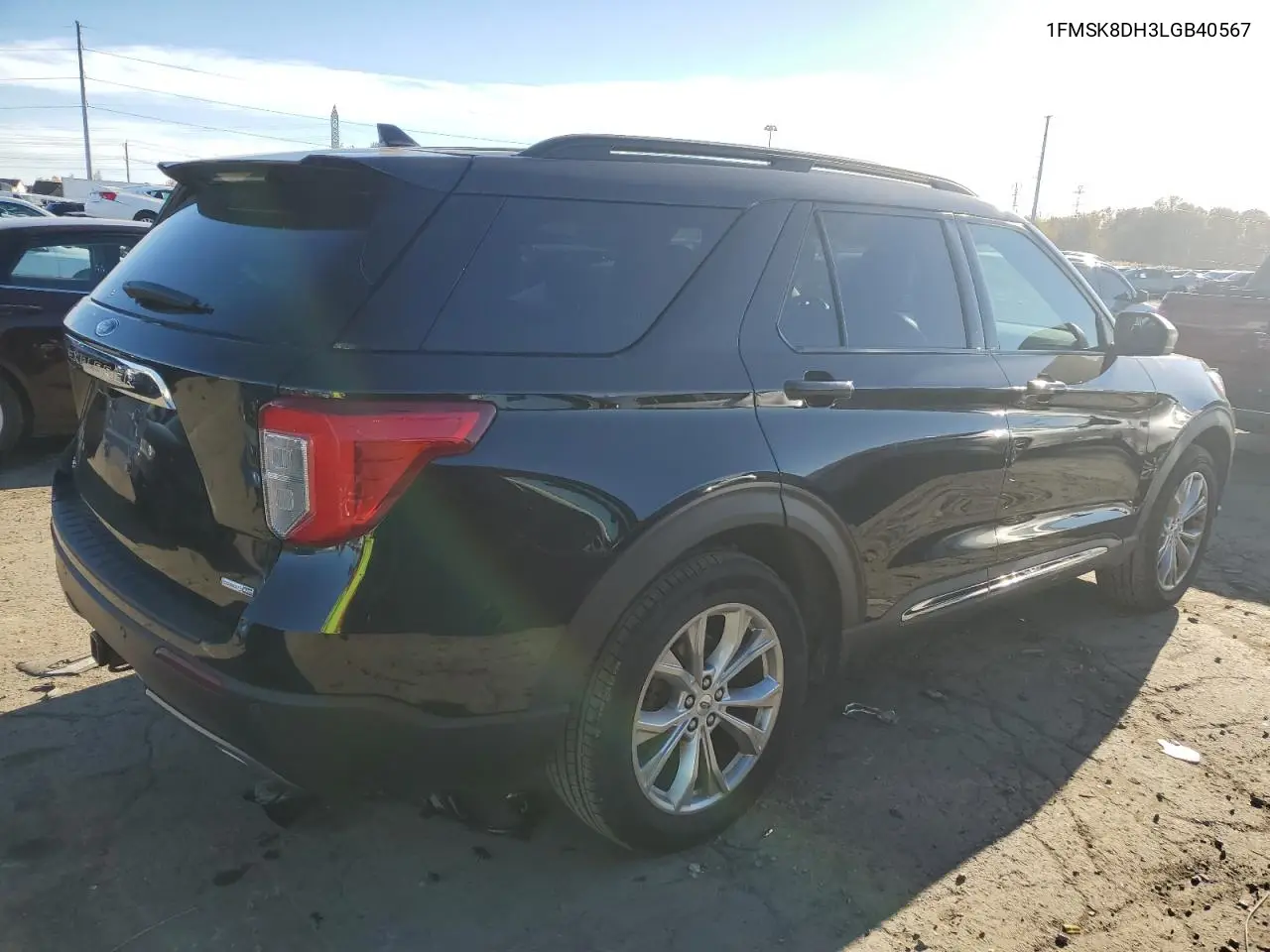 1FMSK8DH3LGB40567 2020 Ford Explorer Xlt