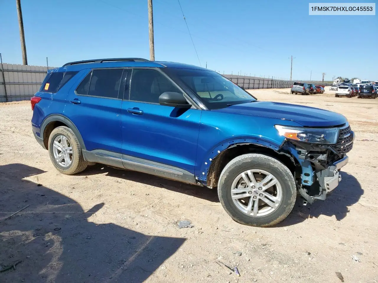 1FMSK7DHXLGC45553 2020 Ford Explorer Xlt