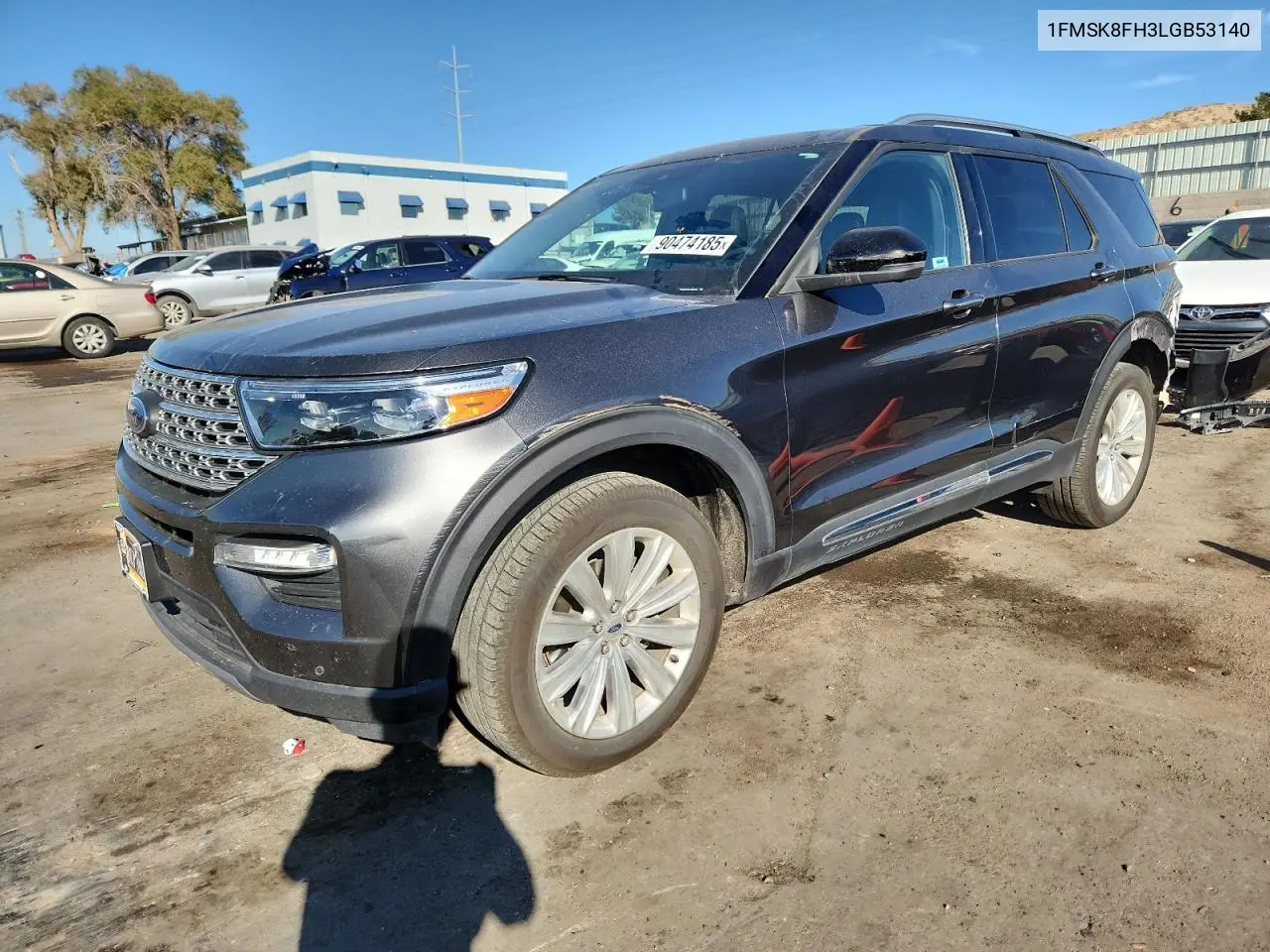 1FMSK8FH3LGB53140 2020 Ford Explorer Limited