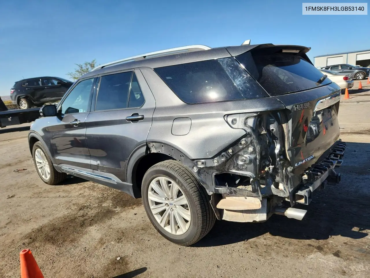1FMSK8FH3LGB53140 2020 Ford Explorer Limited