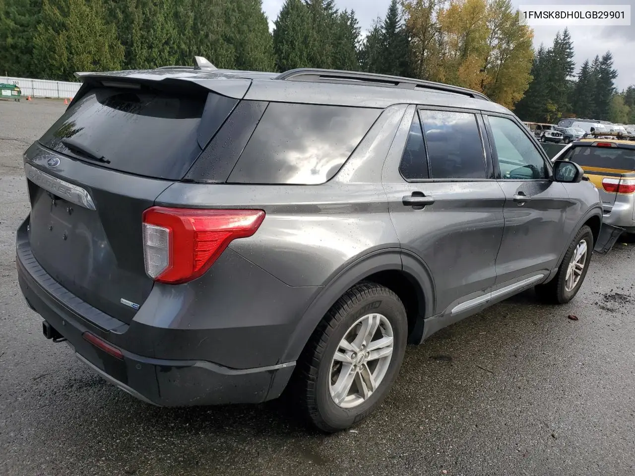 1FMSK8DH0LGB29901 2020 Ford Explorer Xlt