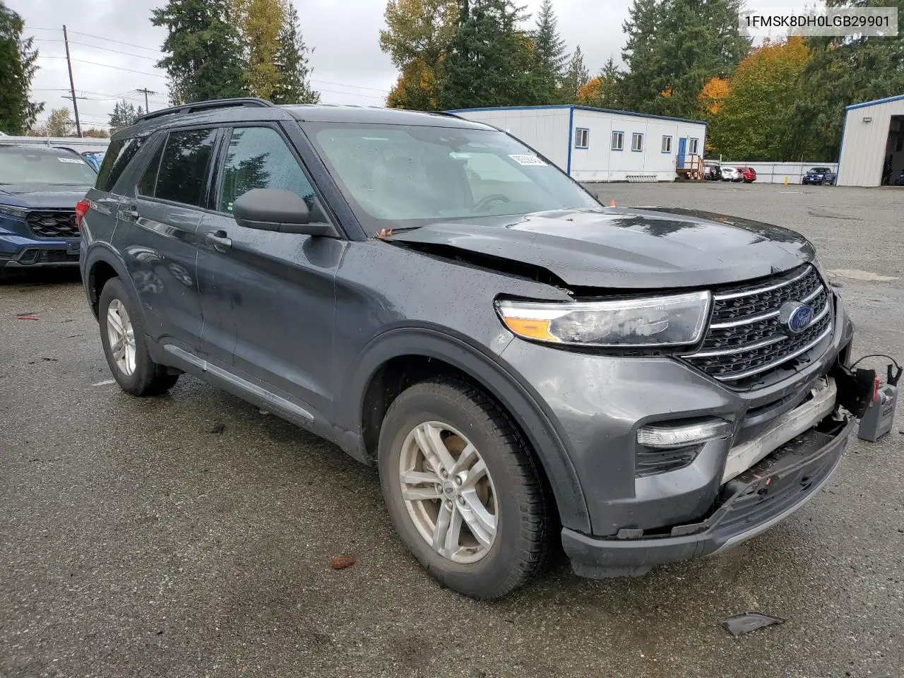 1FMSK8DH0LGB29901 2020 Ford Explorer Xlt