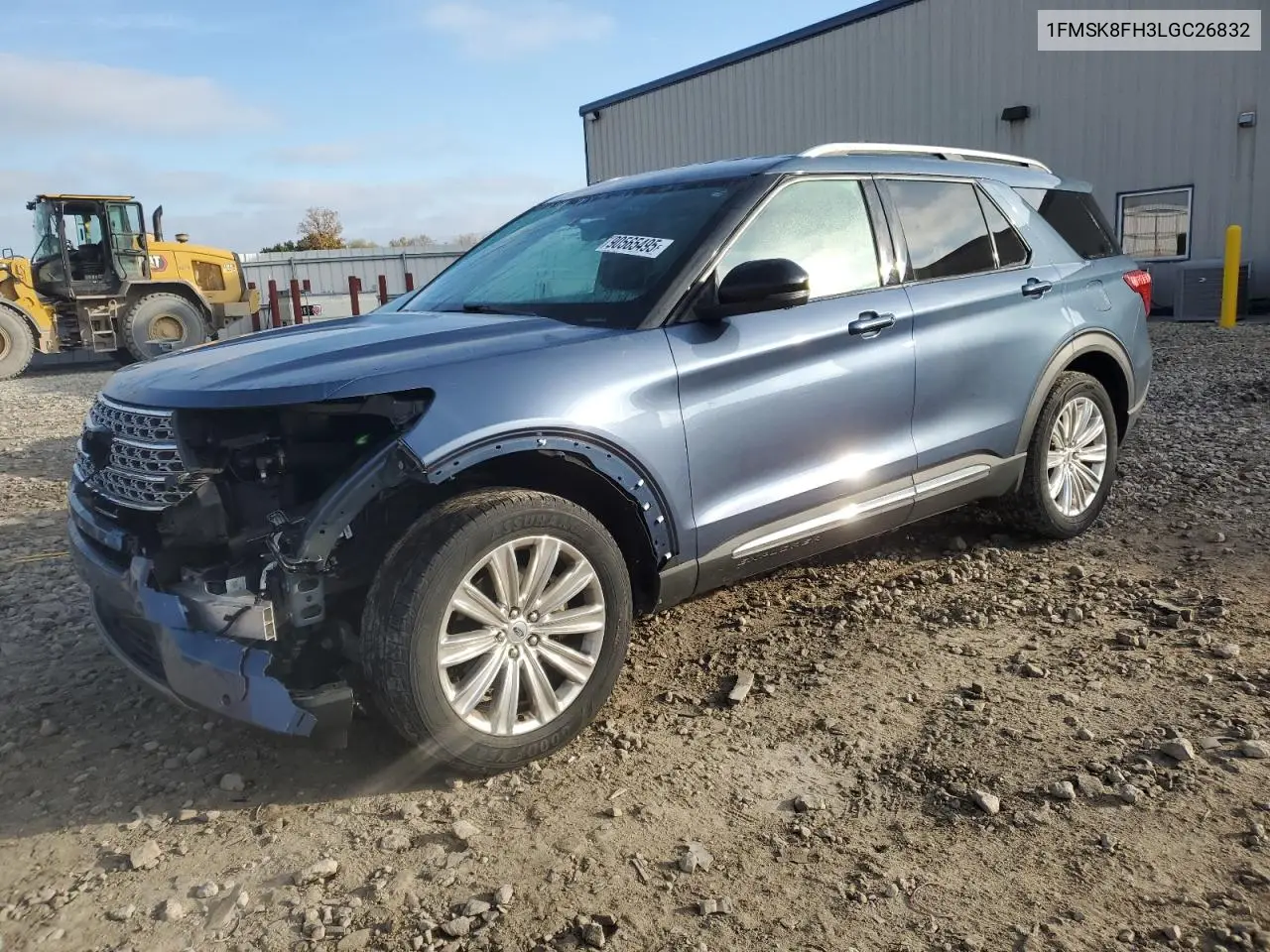 1FMSK8FH3LGC26832 2020 Ford Explorer Limited